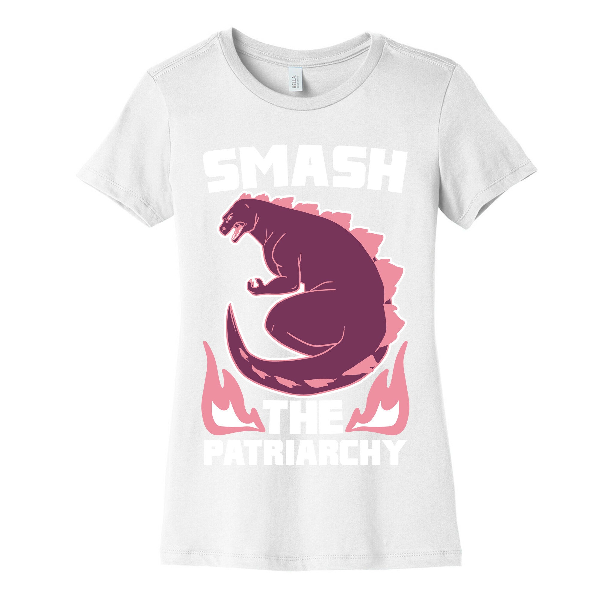 Smash the Patriarchy - Godzilla Women's Cotton Tee
